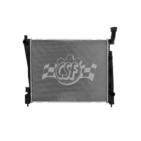 Csf 3544 1 Row Plastic Tank Aluminum Core Radiator 3544